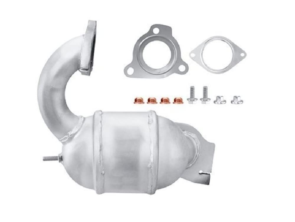 HELLA 8LE 366 053-401 Katalysator - Easy2Fit Kit - Euro 4 - einteilig - Set mit Anbauteilen