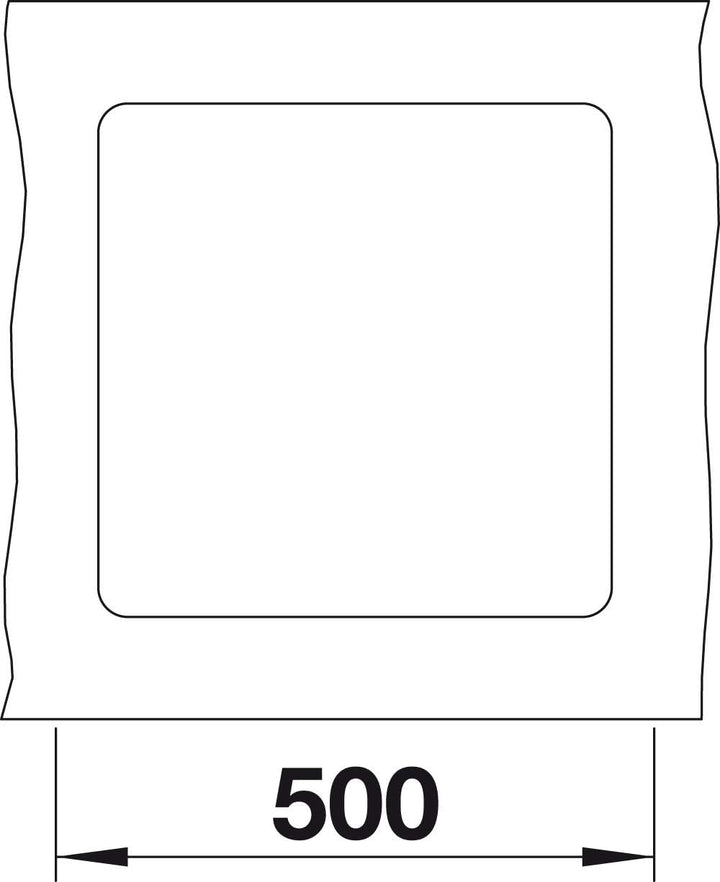 BLANCO SUBLINE 400-F | SILGRANIT weiss | Einbauart: Flächenbündig | ohne Ablauffernbedienung | 50er