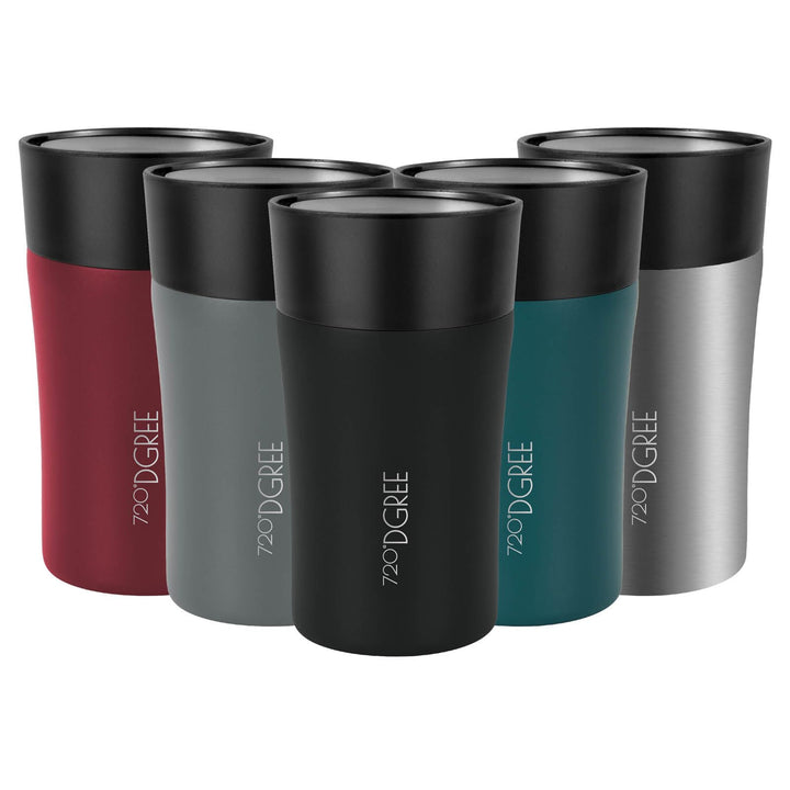 720°DGREE Thermobecher 210ml “PleasureToGo 2.0” - 3 Grössen, 3h Heiss, 6h Kalt, Auslaufsicher, BPA-F