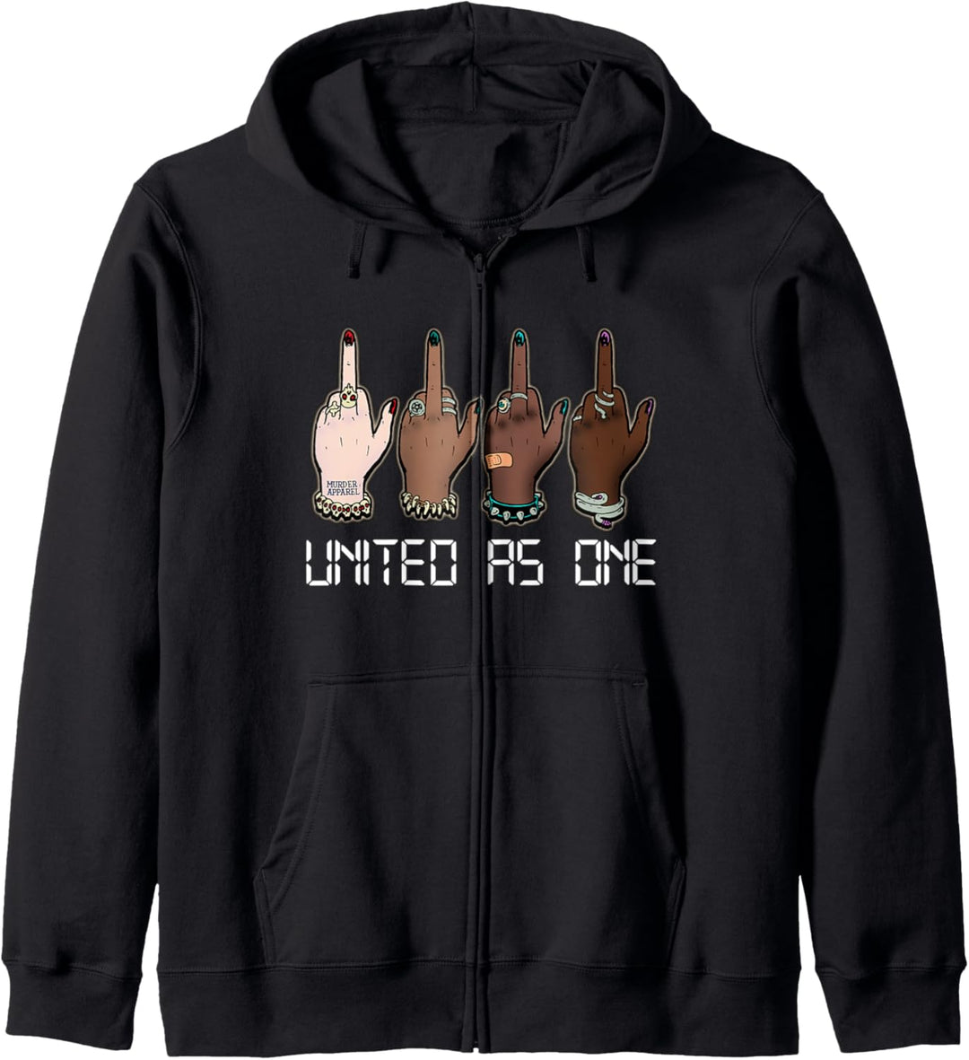 United As One Protest Black Lives Matter Social Justice Kapuzenjacke