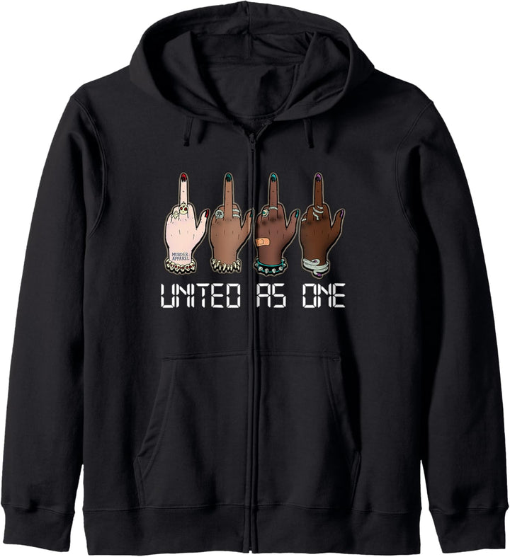 United As One Protest Black Lives Matter Social Justice Kapuzenjacke