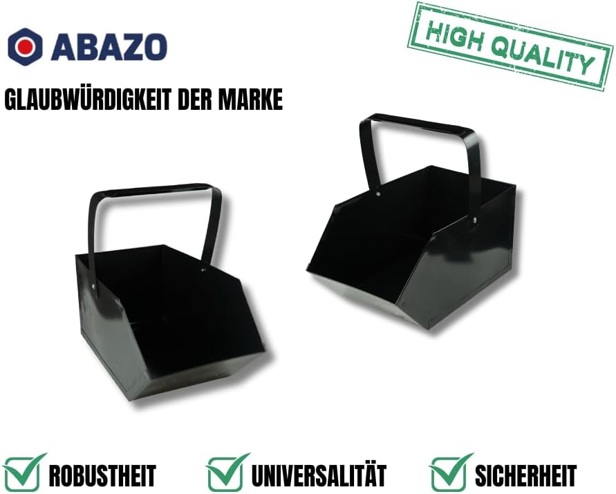 Kohlewanne Kohlenschütte Abtransport Abkühlen Lagern Aschekasten Kohlenkasten Briketts Holz Koks Asc