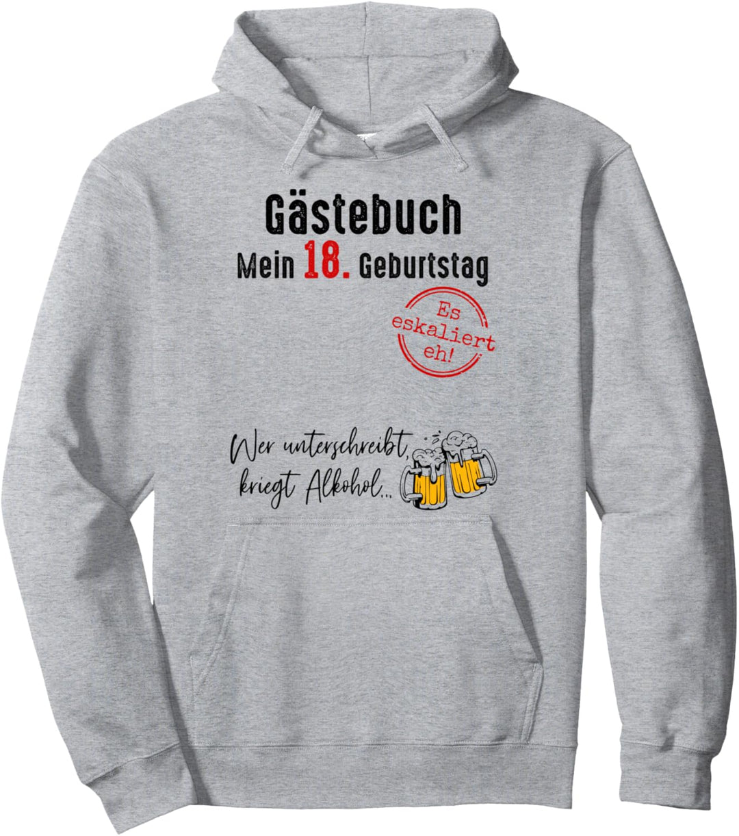 18. Geburtstag Junge Mädchen 18 Jahre 2006 Lustig Geschenk Pullover Hoodie