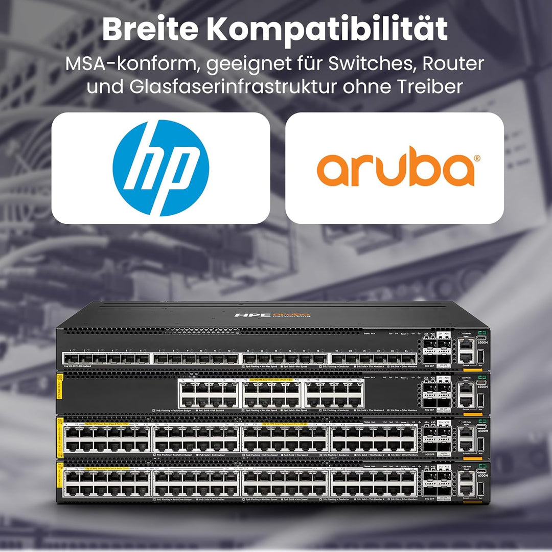 Extralink SFP Modul 1.25G LC Duplex Singlemode 1310 nm 20KM MSA-kompatibel – Für Cisco, Ubiquiti Uni