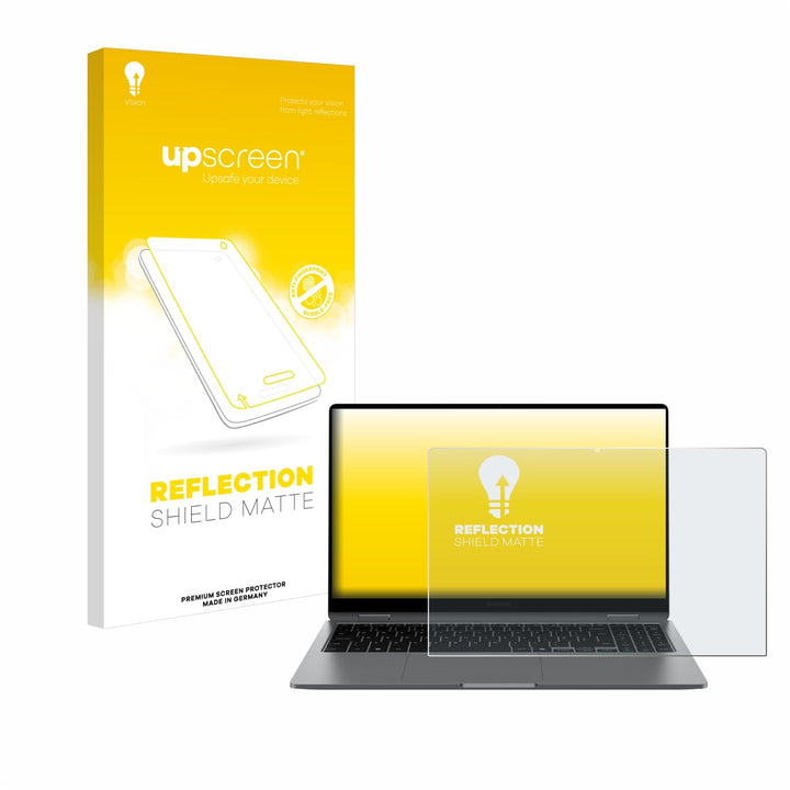 upscreen Entspiegelungs-Schutzfolie für Samsung Galaxy Book5 360 15.6" Displayschutz-Folie Matt [Ant