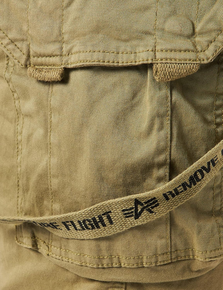 Alpha Industries Herren Cargos Alpha Industries Utility Short Short für Herren 28 Olive, 28 Olive