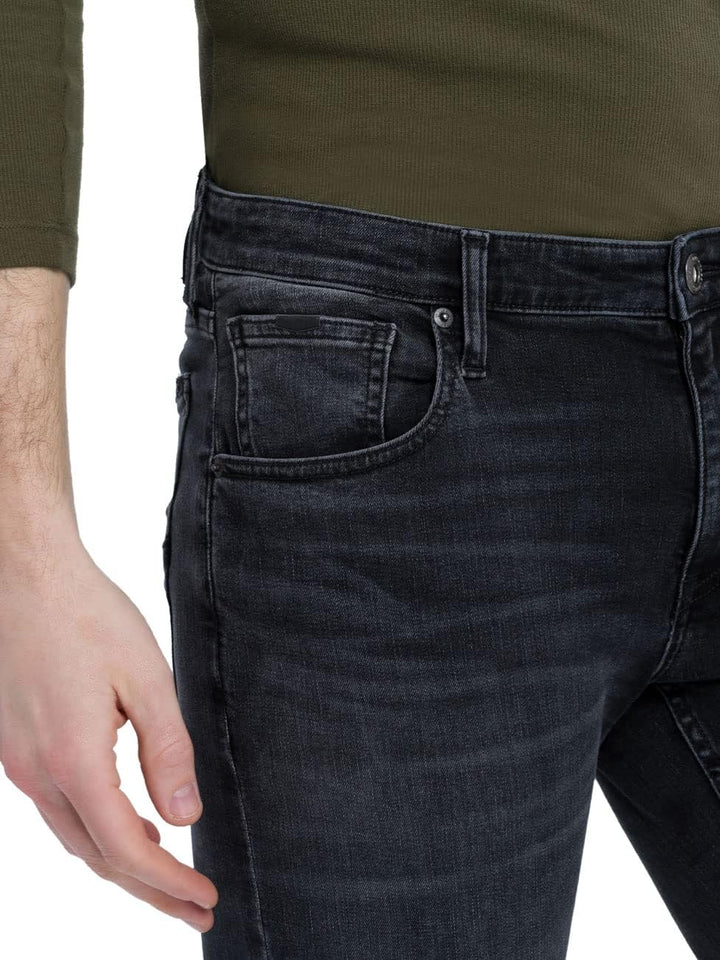 Cross Herren Damien Slim Jeans 29W / 32L Schwarz, 29W / 32L Schwarz