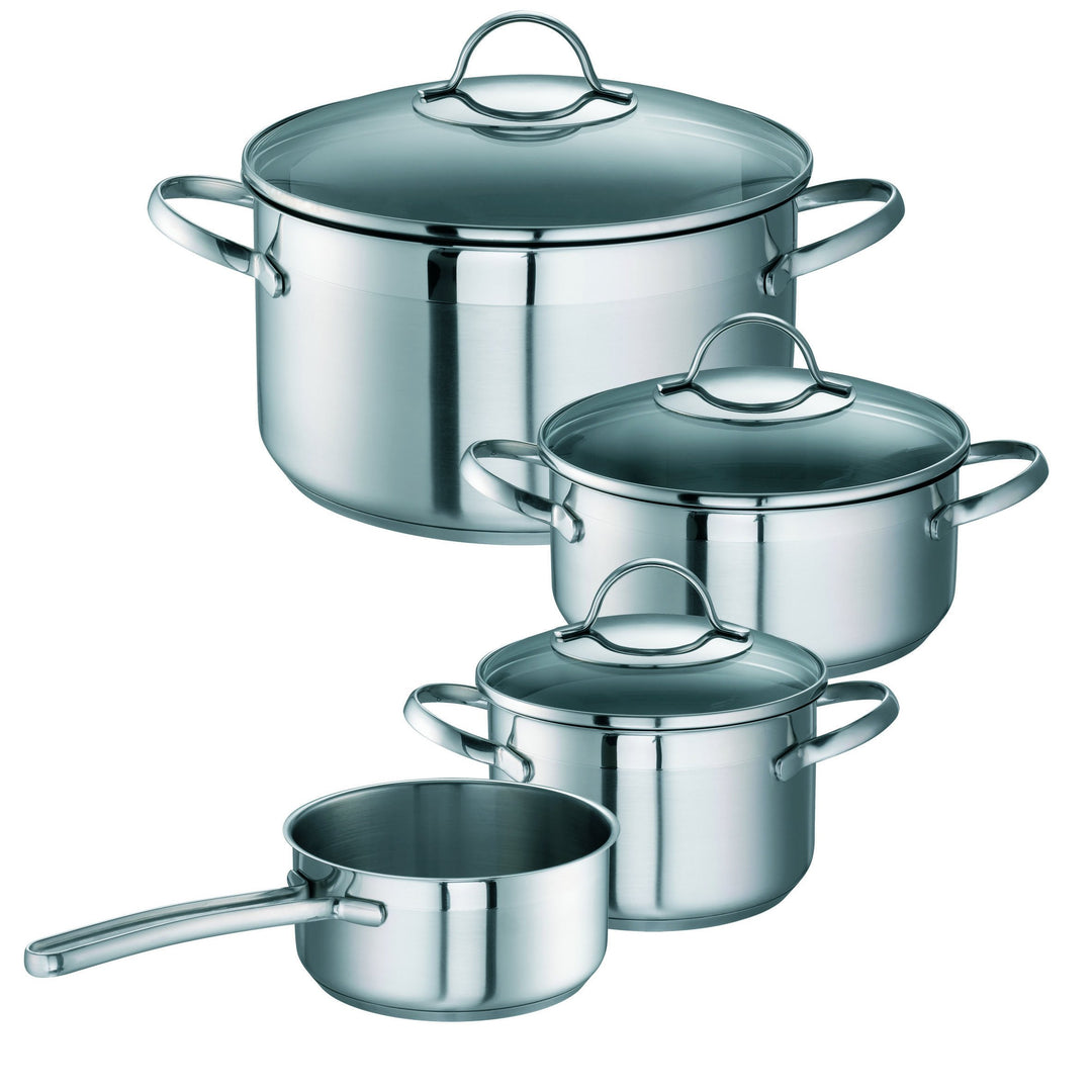 Rohe Germany 252021-04 Merana Allround-Set Topfset, 4-teilig, Edelstahl