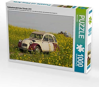 CALVENDO Puzzle Kultautomobil Ente Citroën 2CV 1000 Teile Lege-Grösse 64 x 48 cm Foto-Puzzle Bild vo