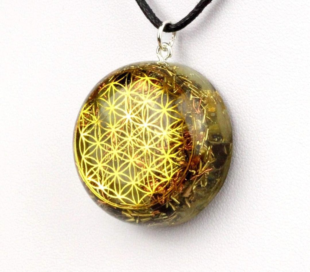 Panotophia Orpanit® Orgonit Amulett Selfhealing Gold Edition I 100% echter Orgonit I Schutz gegen EM
