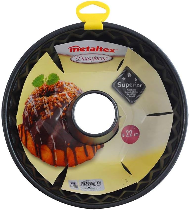 Metaltex Superior Bund-/Napfkuchenform Gugelhupf ca. 22 cm Guglhupf, Guglhupf