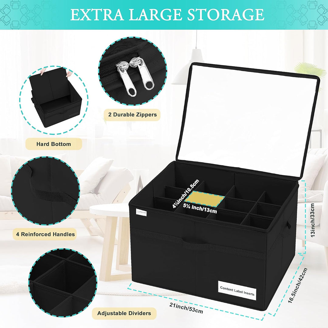 Schuhorganizer für Closet, Passt 16 Paare, grosse Schuhschrank, Schuhbox mit Durchsichtigem Deckel,