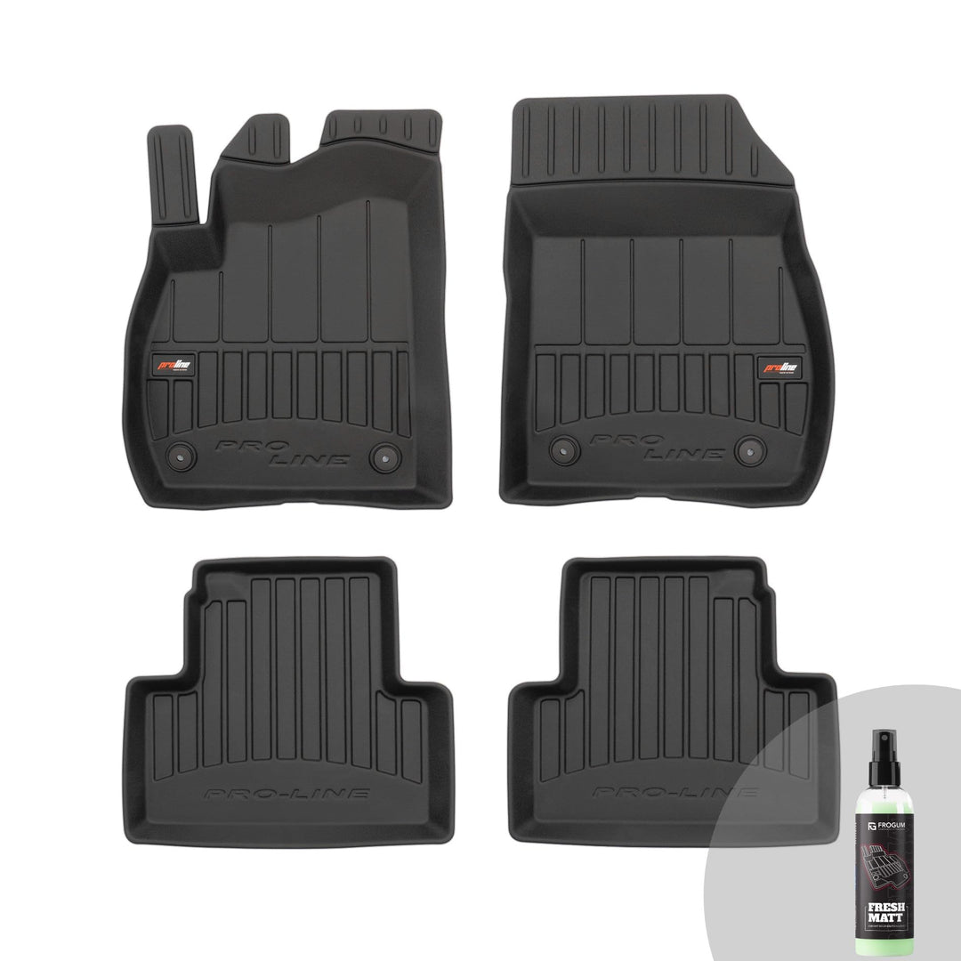 FROGUM ProLine 3D Gummimatten Exklusiven Auto Fussmatten Autofussmatten für Opel Zafira C Tourer 201