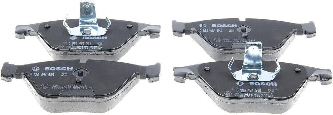 Bosch BP1470 Bremsbeläge - Vorderachse - ECE-R90 Zertifizierung - vier Bremsbeläge pro Set
