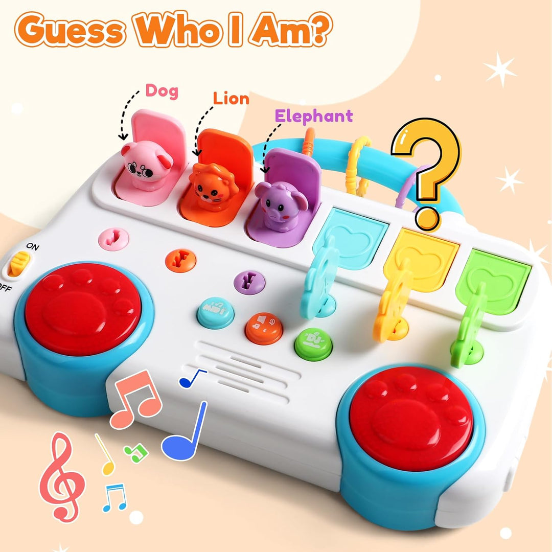 jerryvon Spielzeug ab 1 Jahr-Kinderspielzeug ab 1 Jahre Montessori Babyspielzeug ab 1 Jahre mit Lich