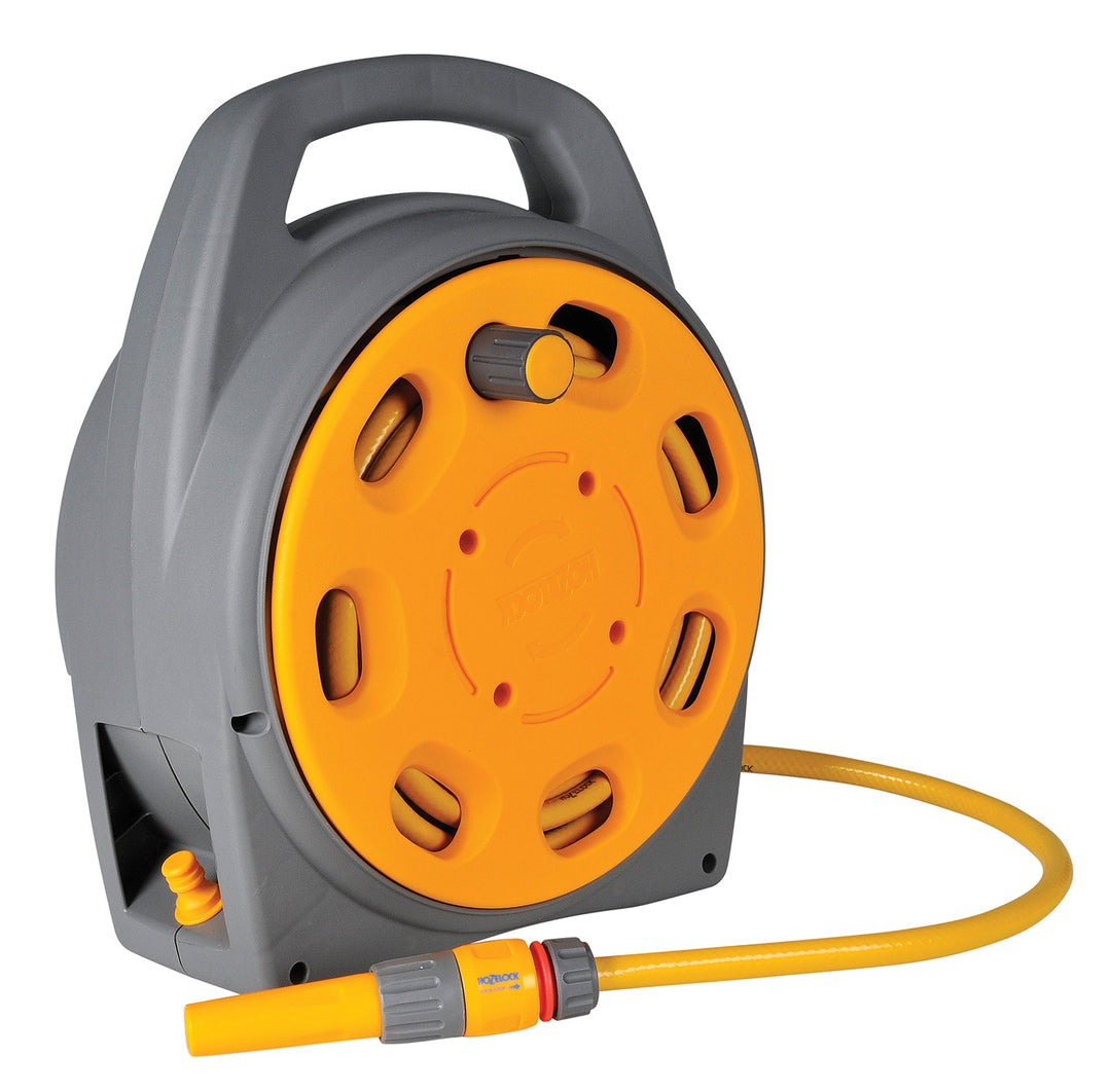 Hozelock Schlauchbox mit 20 m-Schlauch Einzelbett, Einzelbett