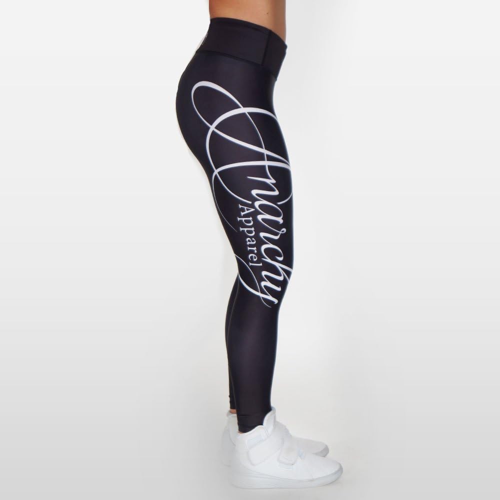 Anarchy Apparel Leggings, Panthera, Fitness, Women, Pants, Compression, Hosen XS Schwarz, XS Schwarz