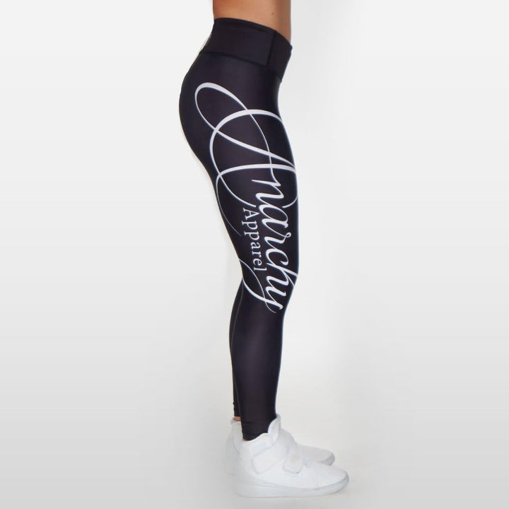 Anarchy Apparel Leggings, Panthera, Fitness, Women, Pants, Compression, Hosen XS Schwarz, XS Schwarz