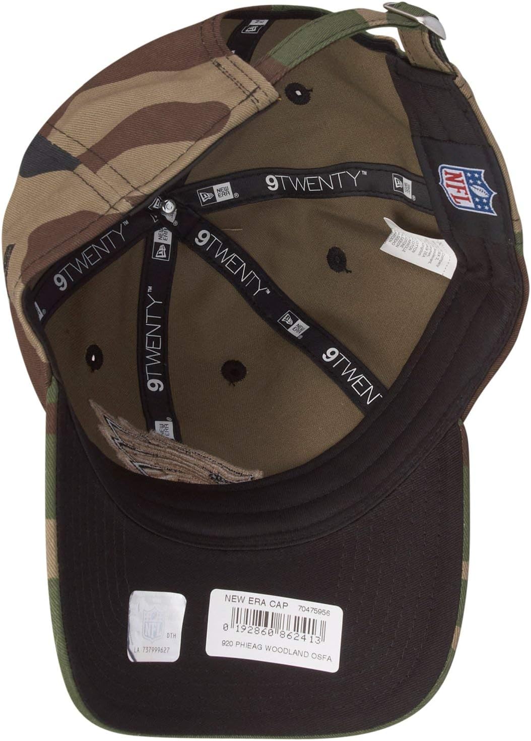 New Era 9Twenty Strapback Cap - Pittsburgh Steelers Wood