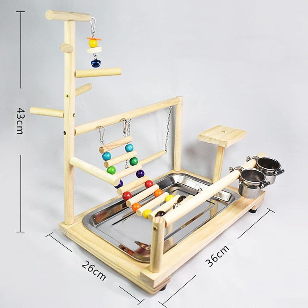 AFGSsm Wellensittiche Spielplatz, Vogelspielplatz, Spielplatz für wellensittiche, Parrot playstand,