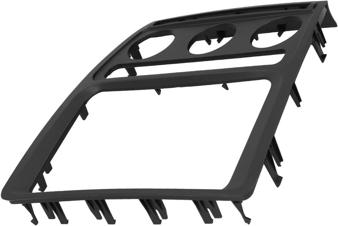 Yctze Double Din Radio Stereo Dash Installationsverkleidungssatz, 2 Din GPS-Panel-Rahmen Passend für