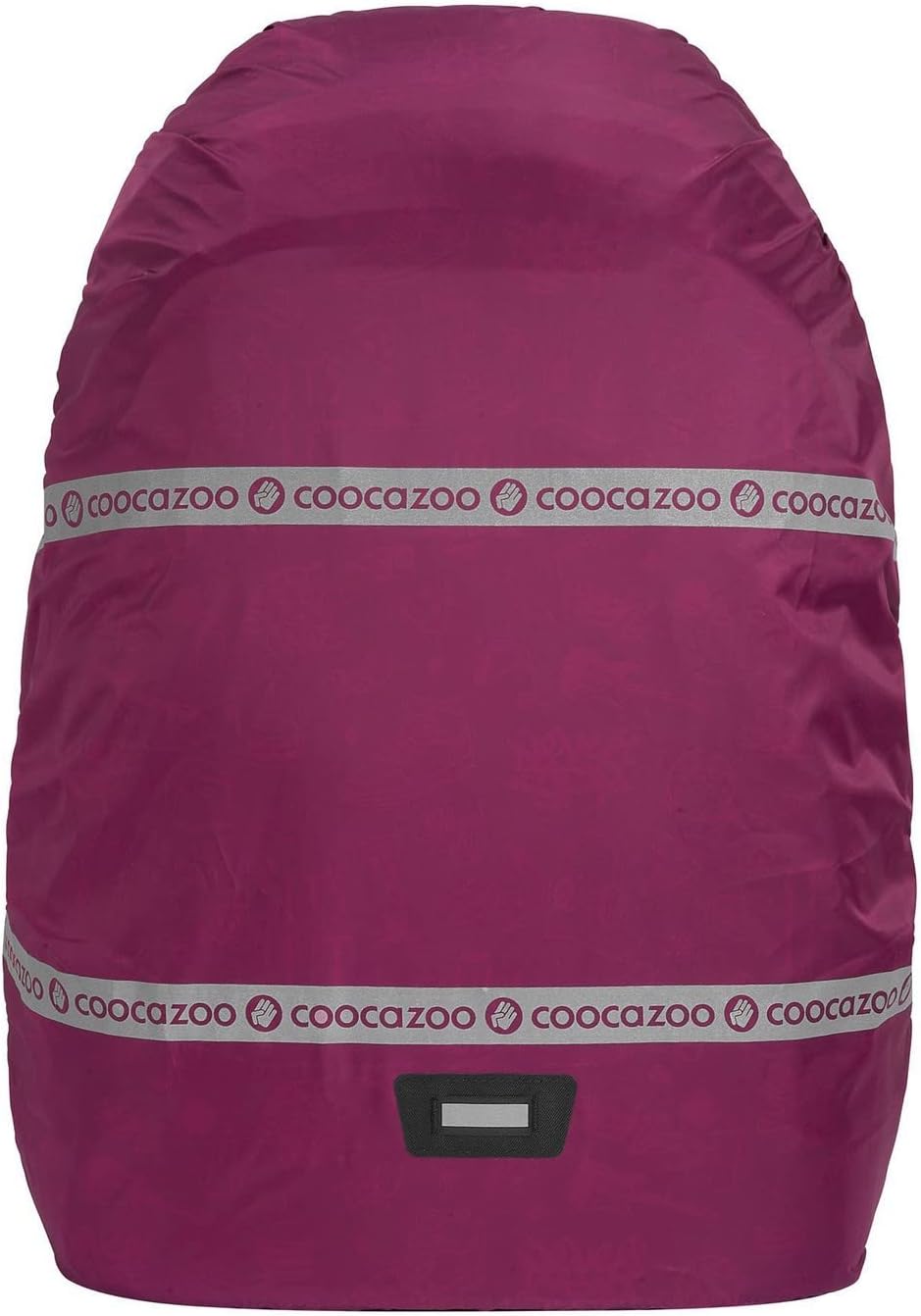 coocazoo Regenhülle, Berry, rot, reflektierend und wasserdicht, getapte Nähte, geeignet für Rucksäck