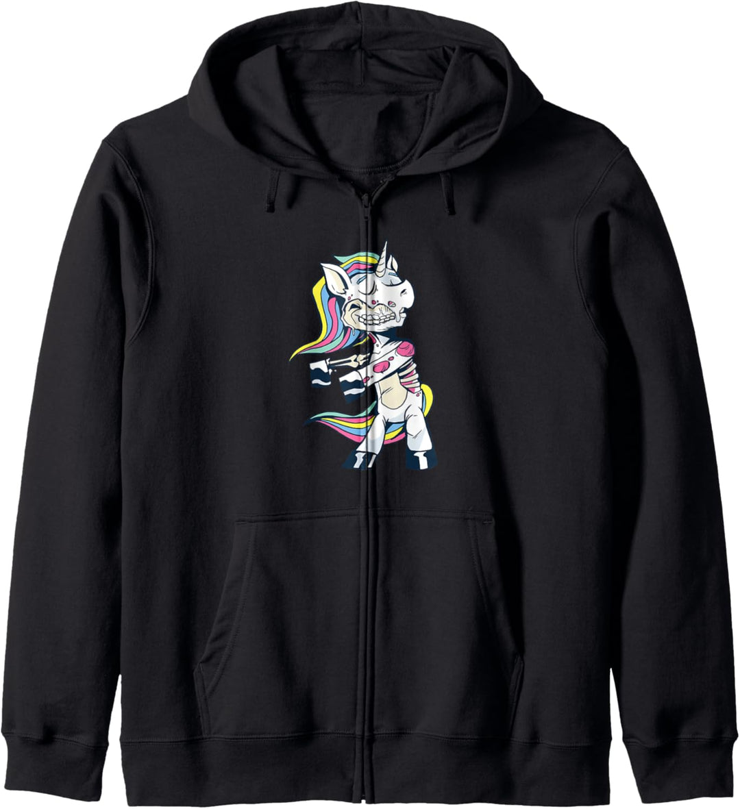 Zombie Unicorn - Sarkastische Einhorn-Parodie Kapuzenjacke
