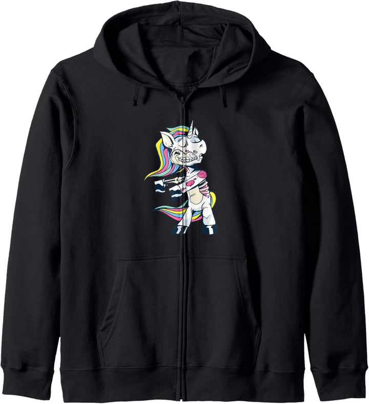 Zombie Unicorn - Sarkastische Einhorn-Parodie Kapuzenjacke