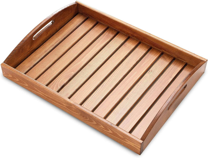 konsimo Servierwagen ARVICOLA Teakholz | Teak - Dinett - Kaffee - Teewagen - Butler - Gartentisch -
