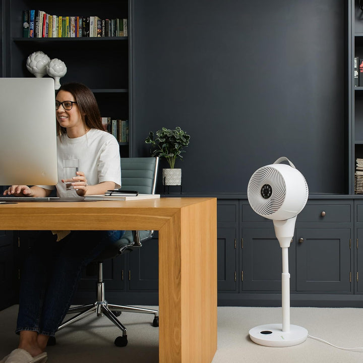 Meaco Fan (1056P) Pidestal Air Circulator Kühlung Fan für Schlafzimmer Wohnzimmer Extremely Quiet En