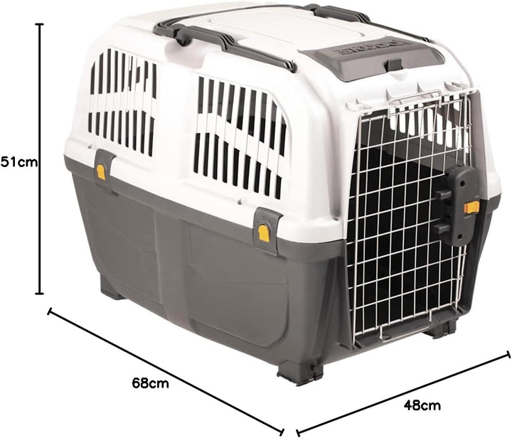 Nobby Transportbox Skudo 4 IATA, grau, 68 x 48 x 51 cm Grau Grösse 4 (68 x 48 x 51 cm), Grau Grö