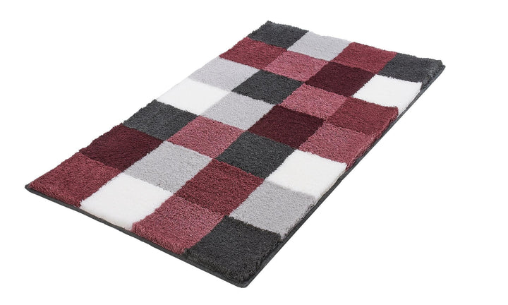 Kleine Wolke 5426407225 Badteppich Caro, 70 x 120 cm, Old Rose Old Rose 70 x 120 cm, Old Rose 70 x 1