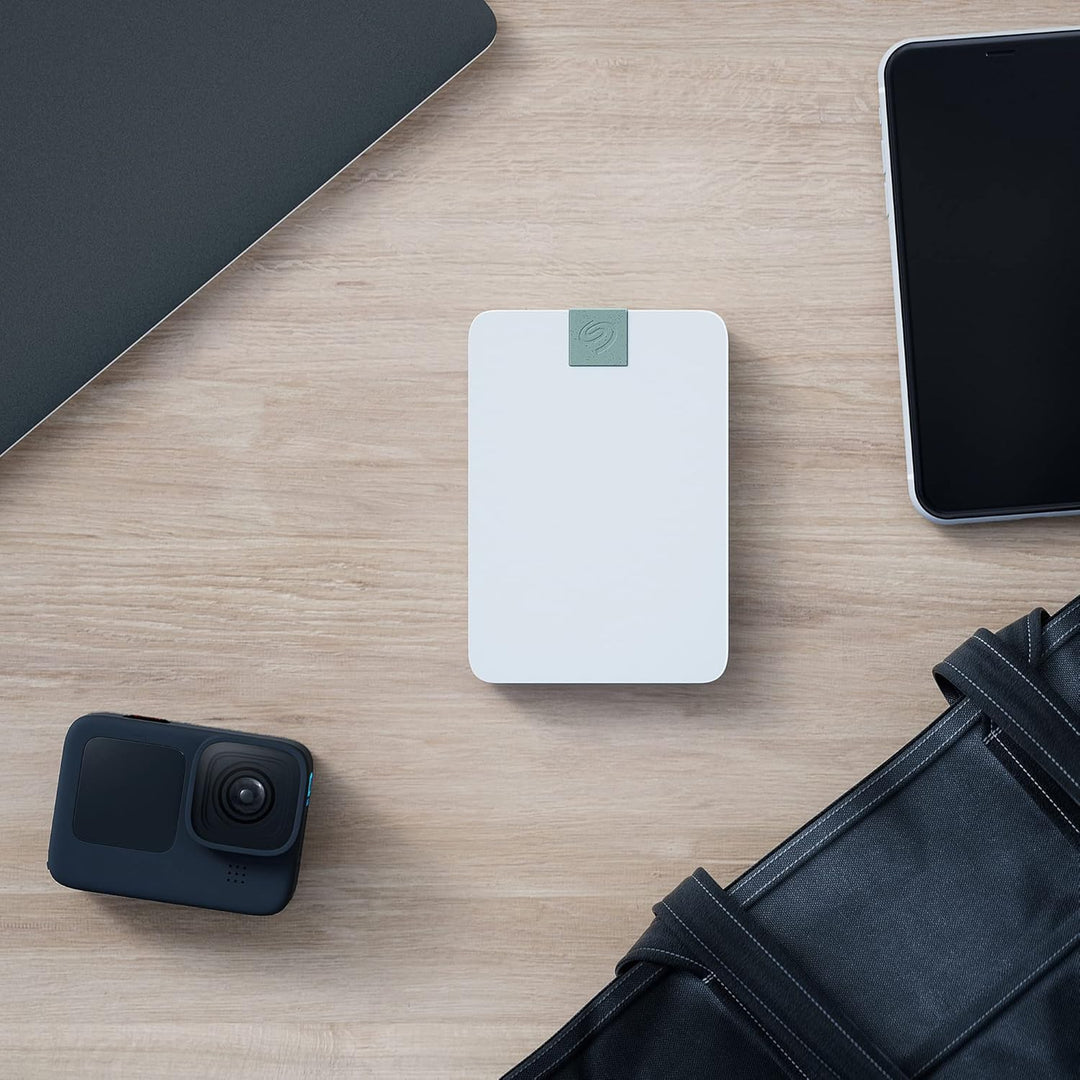 Seagate Ultra Touch HDD 2TB externe Festplatte, 2.5 Zoll, USB-C & USB C, 6 Monate Dropbox und Mylio,