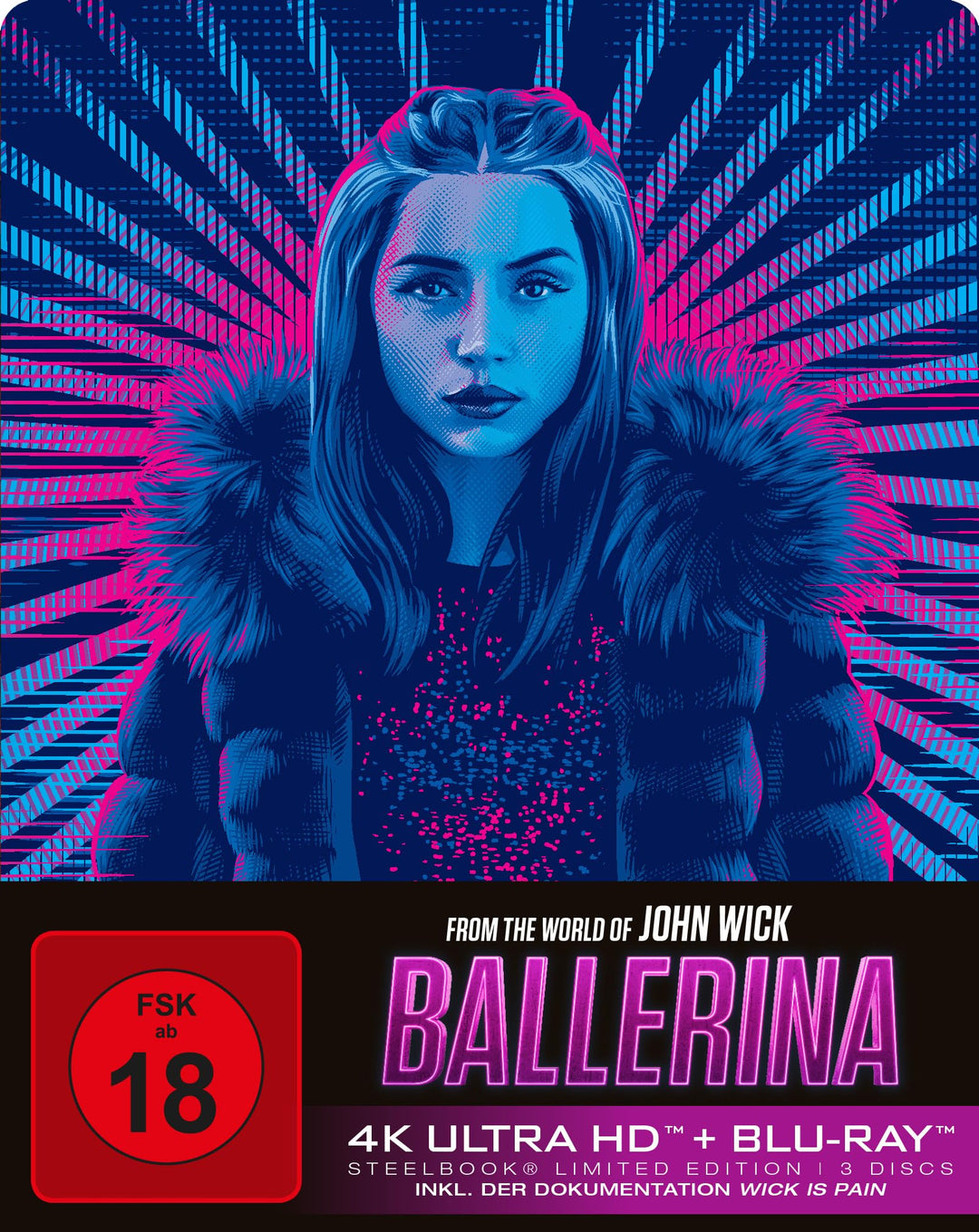 Ballerina - From the World of John Wick (4K Ultra HD), Blu-ray