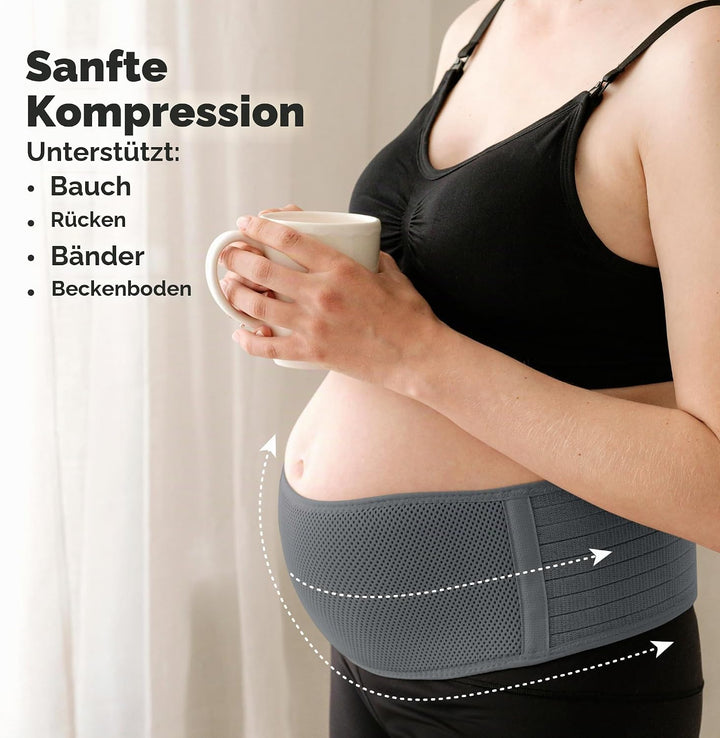 KeaBabies Schwangerschaft Bauchgurt für Schwangere - 1-Pack, Weiches und Atmungsaktives Schwangersch