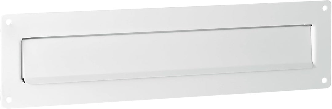 Burg-Wächter Aussen-Einwurfblende, Aluminium/Verzinktes Stahlblech, Porta 797 W, Weiss, Weiss