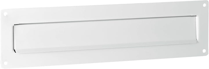 Burg-Wächter Aussen-Einwurfblende, Aluminium/Verzinktes Stahlblech, Porta 797 W, Weiss, Weiss