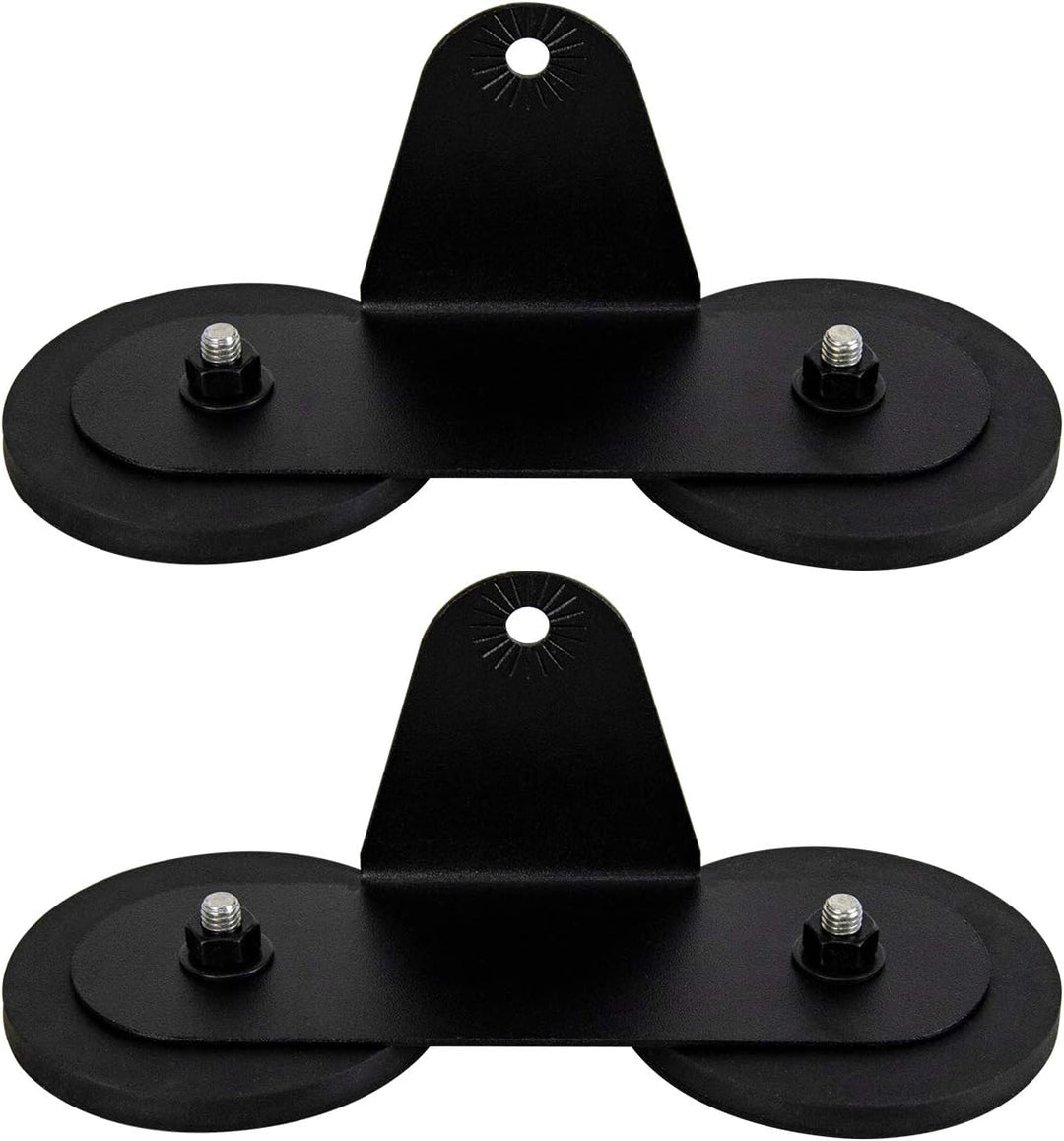 Willpower 2 Stück magnetische Halterungen Universal Saugnapf Halter Magnet Basishalterung für gerade