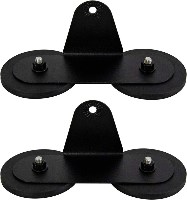 Willpower 2 Stück magnetische Halterungen Universal Saugnapf Halter Magnet Basishalterung für gerade