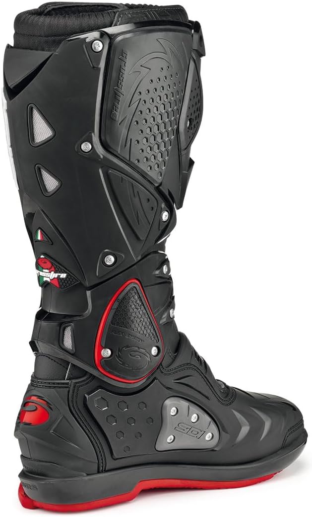 Sidi Herren Crossfire 2 SmSupermotard boots 43 EU Schwarz, 43 EU Schwarz