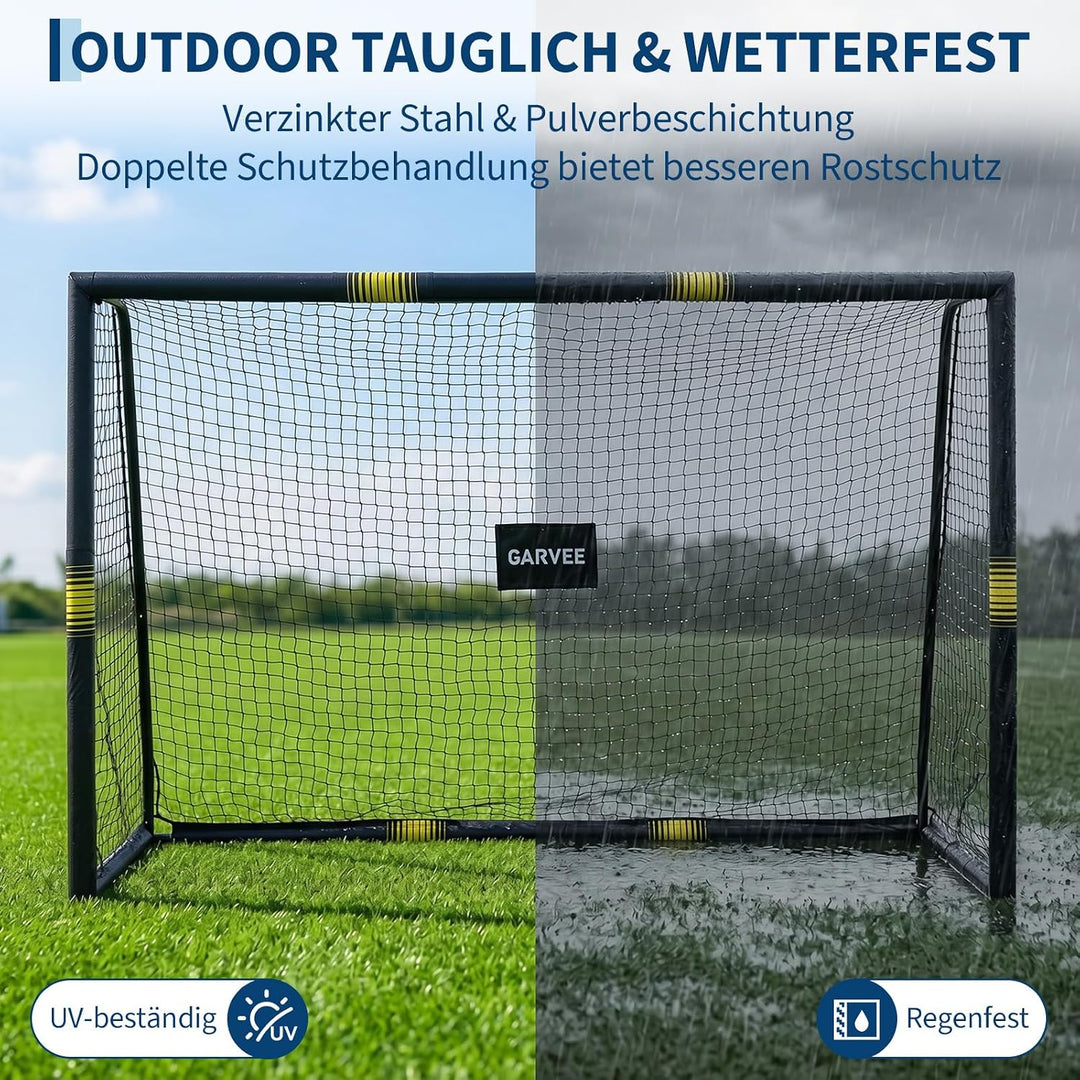 Fussballtore Für Garten Kinder Erwachsene Mit Rundum Polsterung &amp; Aufprallschutz - Fussballtor Wette