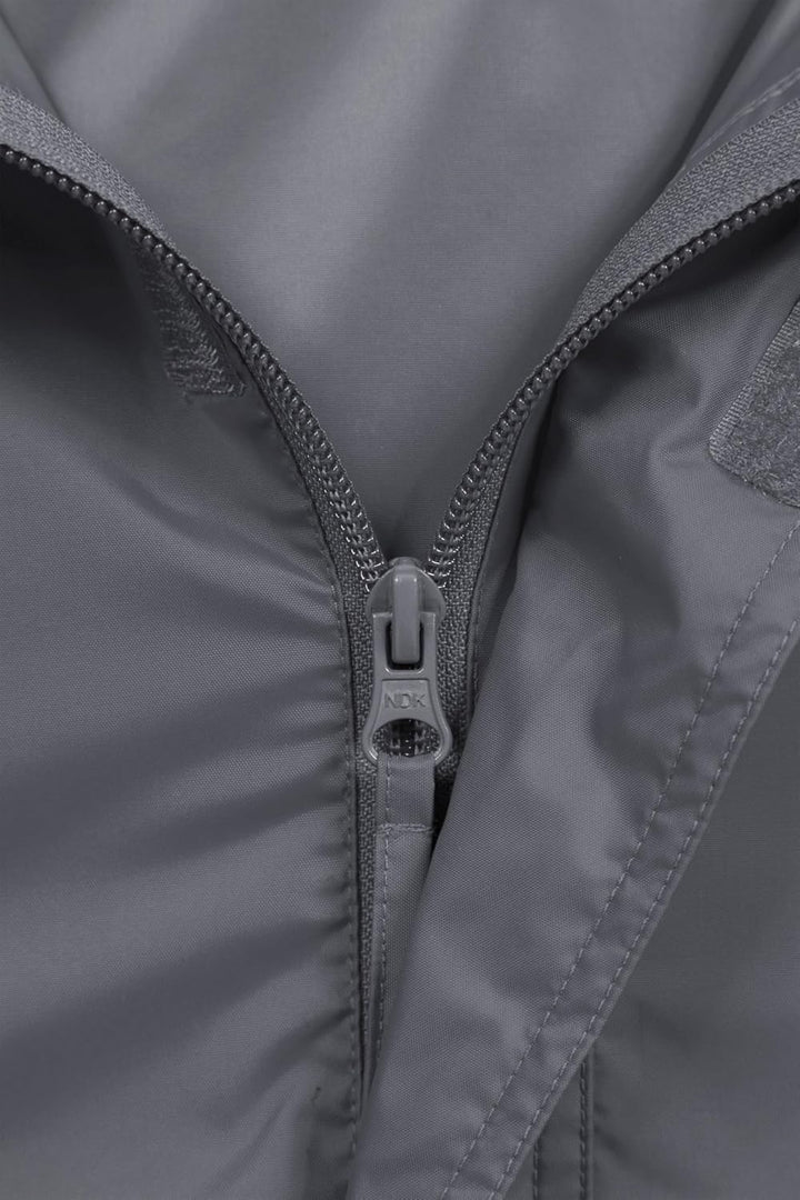 Mountain Warehouse Pakka Herren Wasserdicht Leichte verpackbare Regen Renn Sport Jacke XS Grau, XS G