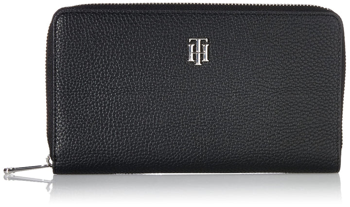 Tommy Hilfiger Damen Th Element Reisezubehör-Reisebrieftasche, Schwarz