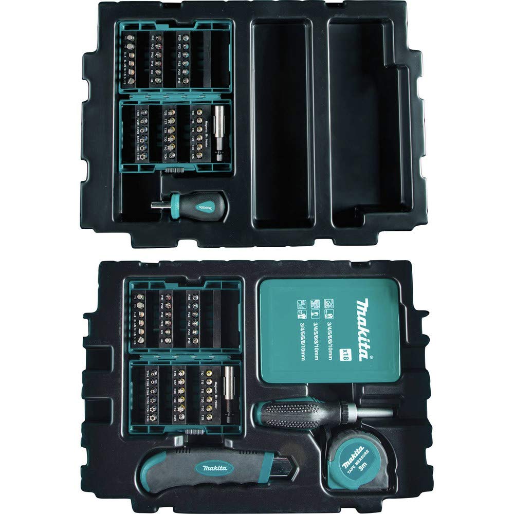 Makita Bohrer-Bit-Set 96-teilig Makpac, B-49725, 15x210 mm
