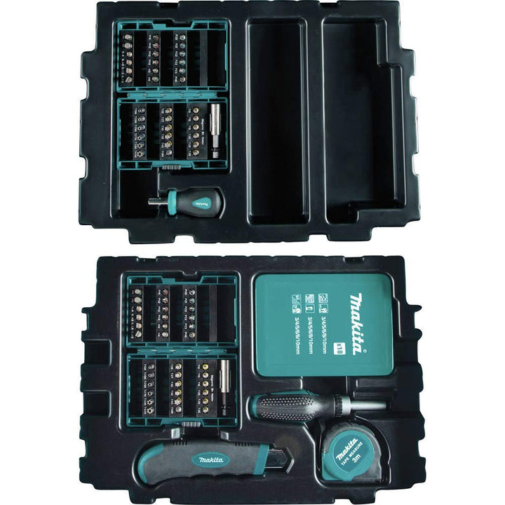 Makita Bohrer-Bit-Set 96-teilig Makpac, B-49725, 15x210 mm