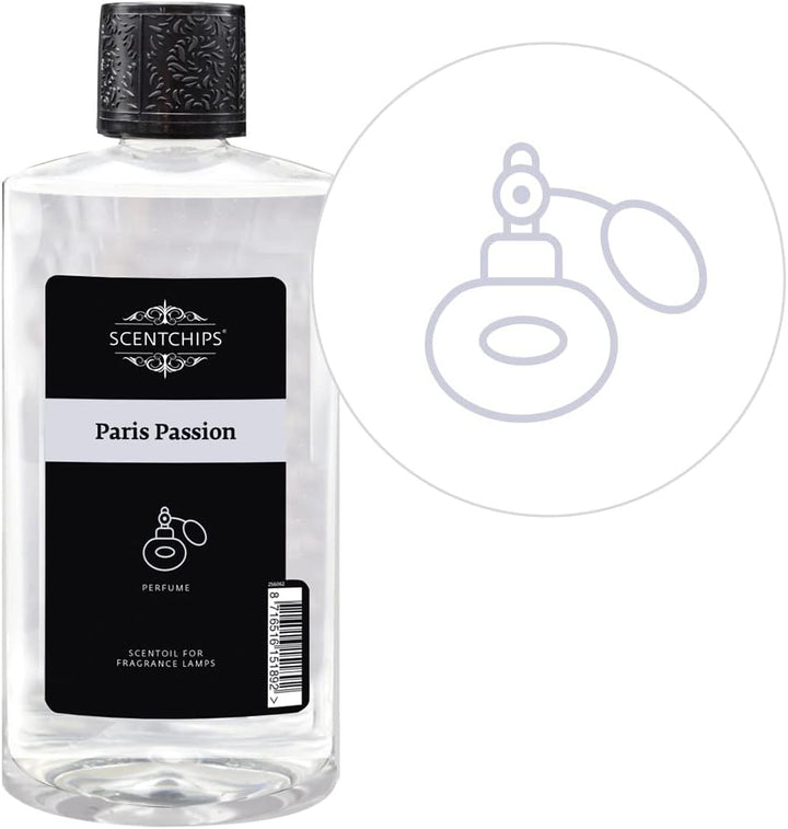 Scentchips® Duftöl Paris Passion – Aromaöl für Diffuser & Duftlampen – Raumduft & Parfümöl – Nachfül