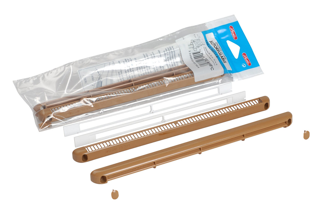 NICOLL Kit Sachet entrée air autoréglable Avec 4 vis Bois clair-1EAHFC Hell, Hell