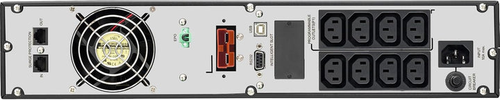 PowerWalker VFI 1000 RM LCD 1000VA / 900W Online USV Tower/Rack Doppelwandler SNMP Slot