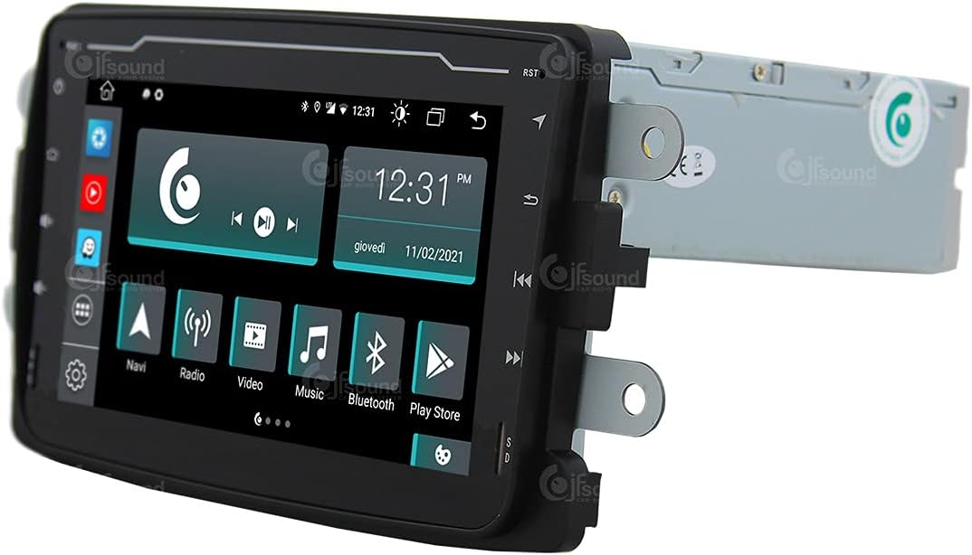 Personalisiertes Autoradio für Dacia Duster Android GPS Bluetooth WiFi USB DAB+ Touchscreen 7" 8core