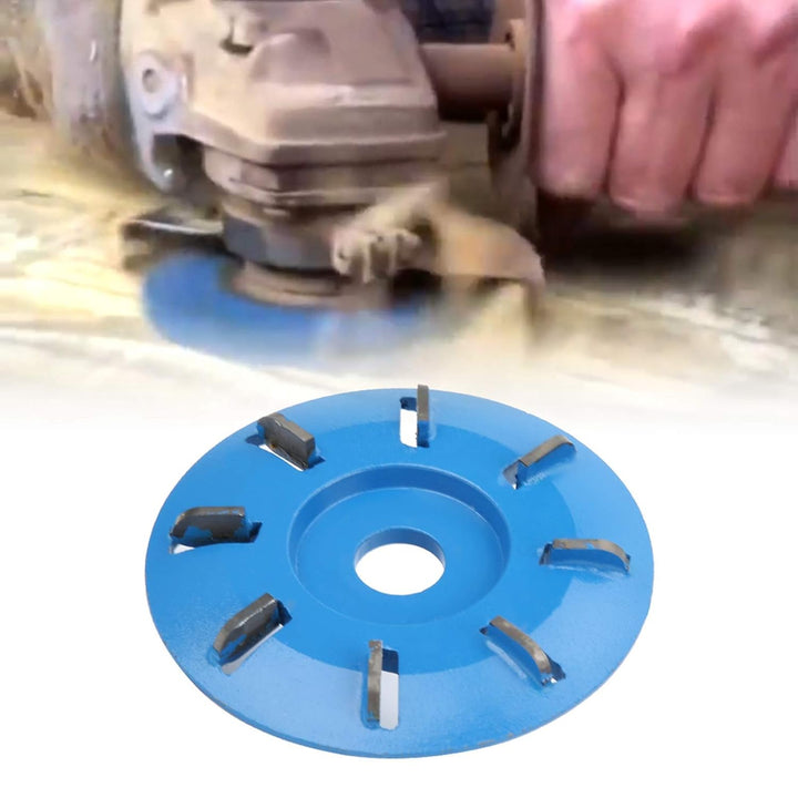 Holzschnitzscheibe, 8 Zahn Holzschnitz Radfräser, Holz Frässcheibe für Holzbearbeitungszubehör